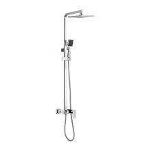 Multifunction bathroom brass hot and cold shower faucet set mixer